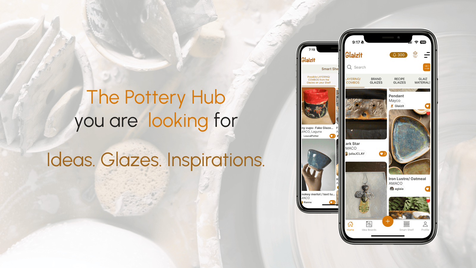 The Pottery Hub you are looking for, Ideas. Glazes. Inspirations.