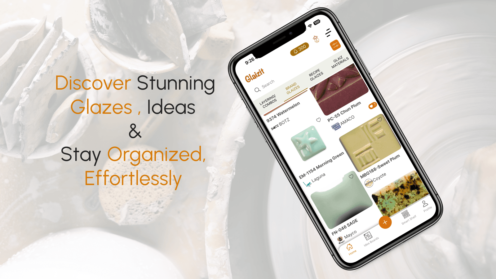 Discover Stunning Glazes, Ideas & Stay Organized, Effortlessly