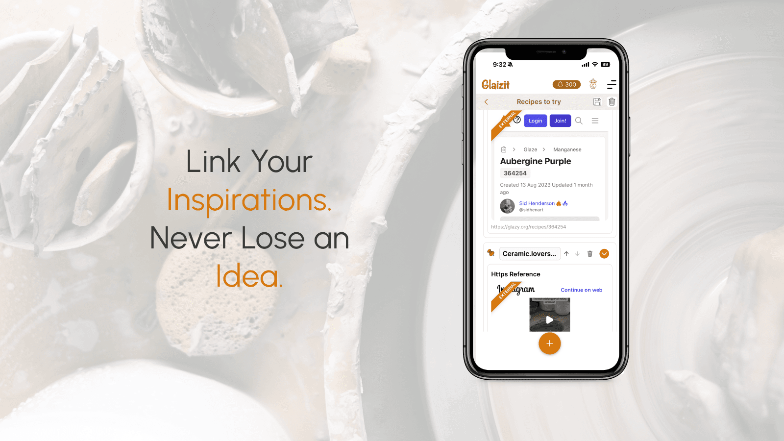 Link Your Inspirations. Never Lose an Idea.